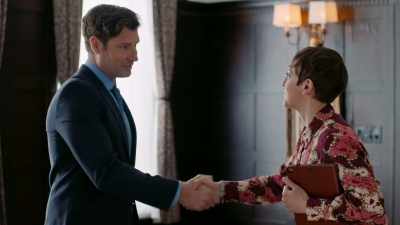 Thank you,
I'm sorry to be early, - Match Made in Mistletoe
