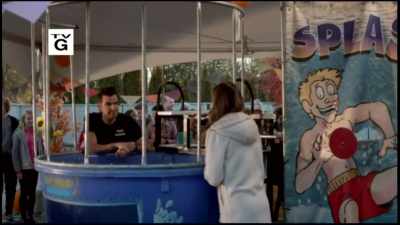 Thank you. I'm very glad we
got to keep this dunk tank. - Field Day
