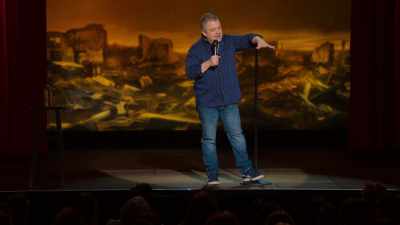 Thank you. It's also sad that gets
applause at this point, isn't it? - Patton Oswalt: We All Scream