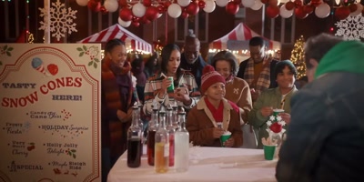 - Thank you, Jimmy.
- Hey guys, wait a second. - Christmas with a Kiss