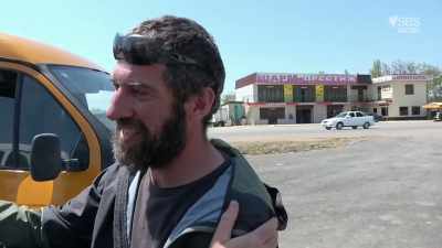 Thank you for looking after me.
Thank you very much for everything. - From Russia to Iran: Crossing Wild Frontier