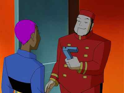 Thank you, miss. - Batman Beyond