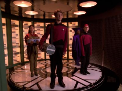 Thank you, Mr. O'Brien.
Another moment and... - Star Trek: The Next Generation