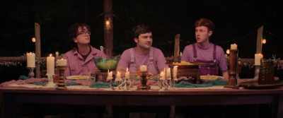 Thank you so much, everyone,
for occasioning this dinner tonight - Please Don't Destroy: The Treasure of Foggy Mountain