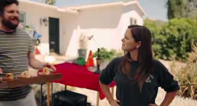 -Thank you?
-She's formidable, - Bar Fight