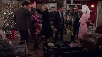 -Thank you, sir. Okay.
-[chuckles] - Merry Happy Whatever