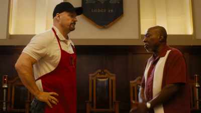 - Thank you.
- [SNAPS, CLAPS] - Lodge 49