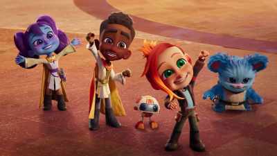 Thank you for teaching us
to stand up for ourselves. - Star Wars: Young Jedi Adventures