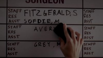 Thank you. Thank you so much. - Grey's Anatomy