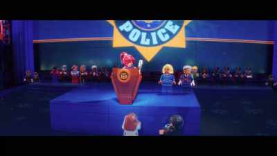 Thank you for the oversized key
to Arkham Asylum. - The Lego Batman Movie