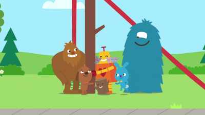 Thank you, tree,
for catching my squeaky ball. - Sago Mini Friends