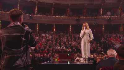 Thank you.
Um, you have been, erm, - An Audience With Kylie