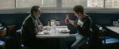 -Thank you.
-Yeah. Uh… - tick, tick    BOOM!