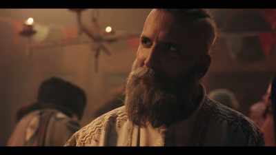 - Thank you. You shouldn't have.
- Really shouldn't. - The First Temptation of Christ