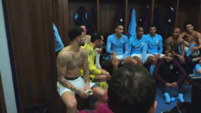 Thanks to Bravo
and young players like Zinchenko - All or Nothing: Manchester City