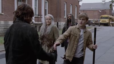Thanks for, um, - The Walking Dead