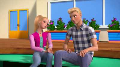 Thanks for helping.
And for letting Peggy stay here. - Barbie: A Touch of Magic