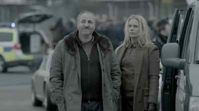 "Thanks for helping out."
Now it's on TV. - The Bridge