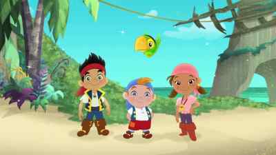 Thanks for helping us
return the leaky beak's - Jake and the Never Land Pirates