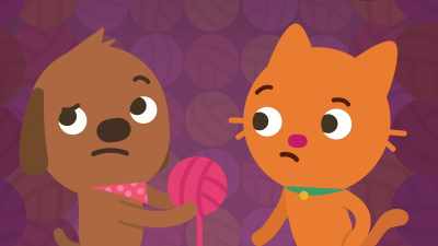 Thanks, but I don't know
if yarn is gonna help. - Sago Mini Friends