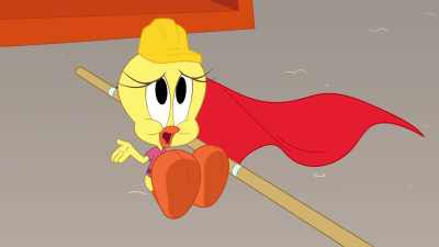 Thanks, but I should've just
stayed at the garage with Petunia. - Bugs Bunny Builders