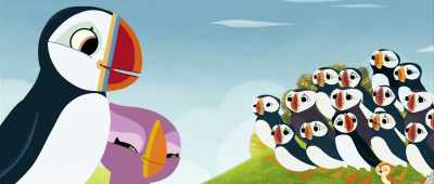 Thanks to Isabelle,
we might just have time. - Puffin Rock and the New Friends