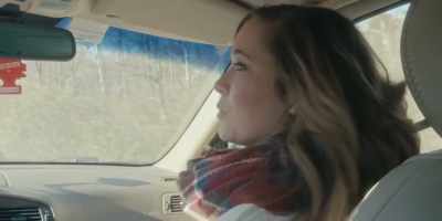 Thanks for letting me sit up
front, I get super carsick. - GetAWAY