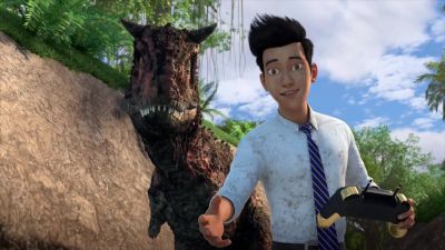 -Thanks. -Likewise. - Jurassic World: Camp Cretaceous
