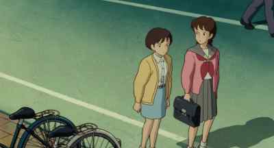 - Thanks for meeting me, Yuko.
- Hey. No problem. - Whisper of the Heart