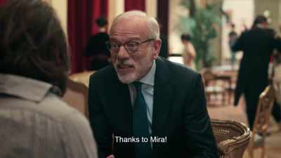 Thanks to Mira! Will you see me out? - Irma Vep