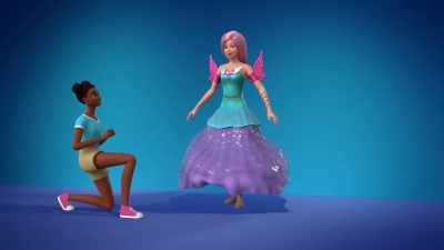 Thanks, Nikki, it's gorgeous.
Are the others ready? - Barbie: A Touch of Magic