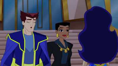 Thanks to no small part to your efforts. - DC Super Hero Girls: Intergalactic Games