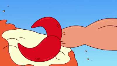 -Thanks. Oh, okay.
-[thumping harder] - ThunderCats Roar