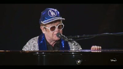 Thanks to PNAU and to Dua Lipa
for making that possible. - Elton John Live: Farewell from Dodger Stadium
