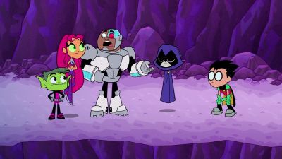 Thanks, Raven. That was close. - Teen Titans Go!