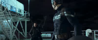 Thanks. - Captain America: The Winter Soldier