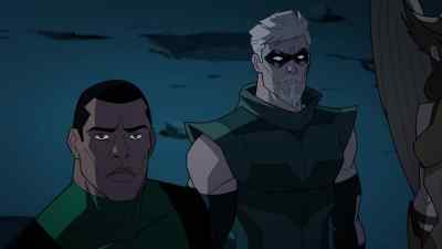 Thanks for saving my life - Green Lantern: Beware My Power