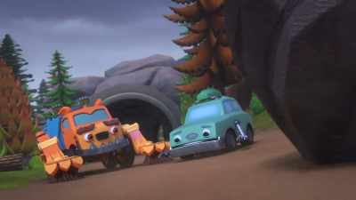 Thanks, Sweeps. [sighs] - Mighty Monsterwheelies
