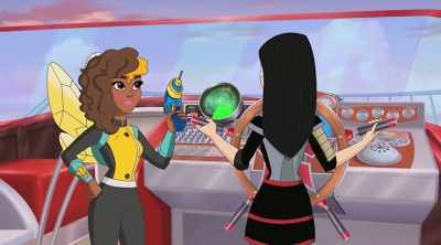 Thanks for taking us on your boat Captain Katana - DC Super Hero Girls: Legends of Atlantis