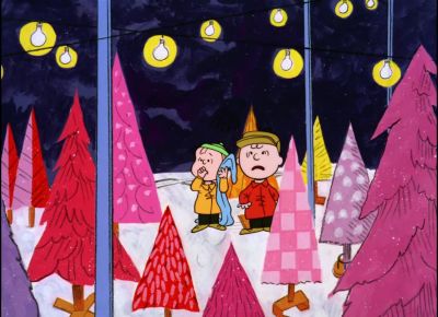 Thanks for the Christmas card you sent me Violet - A Charlie Brown Christmas