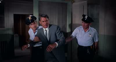 Thanks for the lift, fellas. - North by Northwest