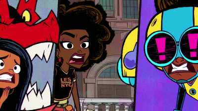 Thanks to this
"Make the Best LES" trash, - Marvel's Moon Girl and Devil Dinosaur