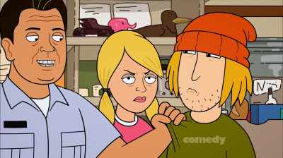 Thanks, Wanda.
You're coming with me. - Corner Gas Animated