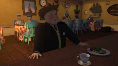 - Thanks.
[whistle toots] - Thomas & Friends: Big World! Big Adventures! The Movie