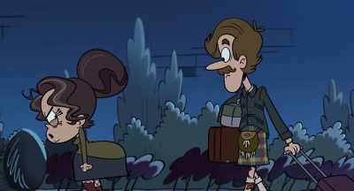 Thanks to you flapping your gob,
I'm stuck with these hooligans! - The Loud House Movie
