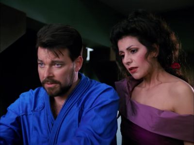 Thanks for your help but
you'd better get aboard the Bradbury. - Star Trek: The Next Generation