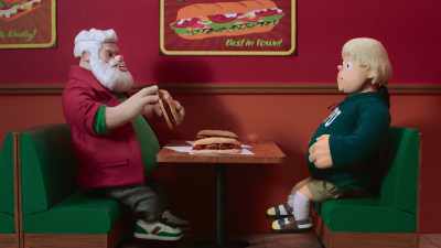 That was a big deal.
Everyone was like, - Santa Inc.
