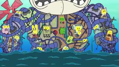 * That was a close one * - SpongeBob SquarePants Presents The Tidal Zone