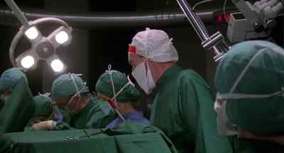 That was a close shave! - Britannia Hospital
