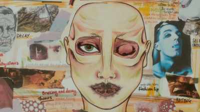 That is a difficult area for prosthetics, - Glow Up: Britain's Next Make-Up Star